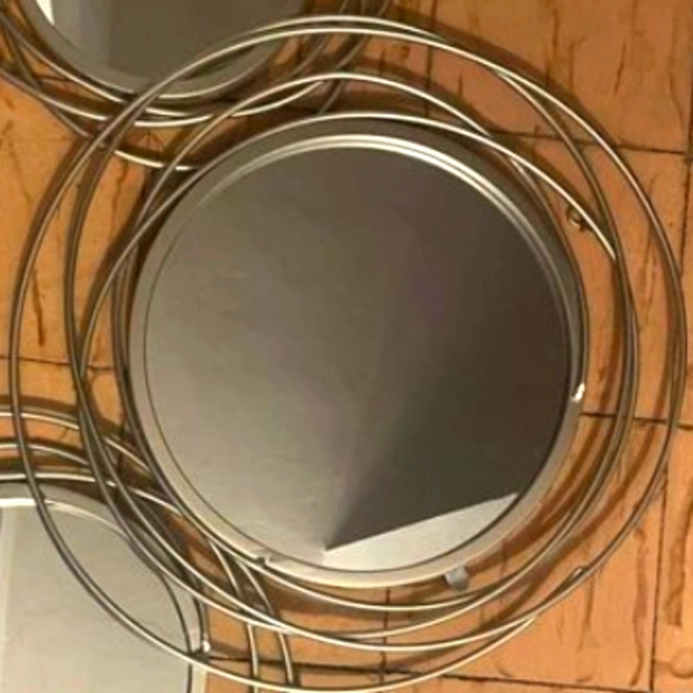 Round  Modern Wall Mirror